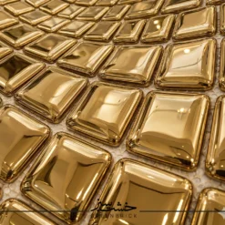 کاشی استخری طلایی